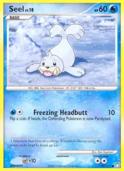 Seel card from Mysterious Treasures