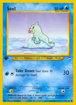 Seel card from Neo Destiny