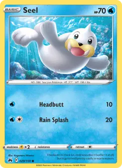 Seel card from Crown Zenith