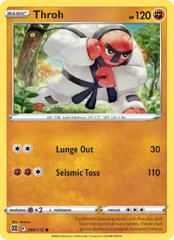 Throh card from Brilliant Stars